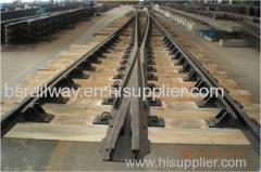 BS80A railway turnout set