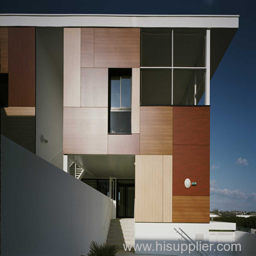 exterior wall panels outdoor hpl panel for wall cladding