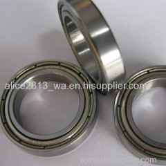 China Bearing Manufacturer chrome steel deep groove ball bearing