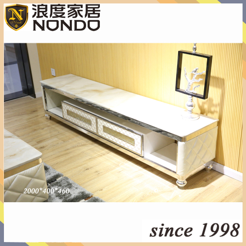 Metal frame tv-stand with drawer NS6032
