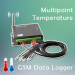 Multipoint Temperature GSM Data Logging