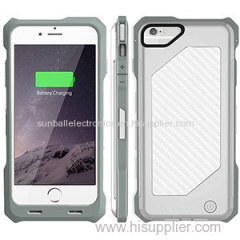 MFi Battery Case for iPhone 6 and iPhone 6 plus with Double Injection (ABS+TPU)