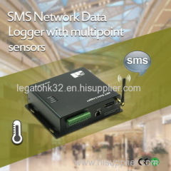 SMS Network Data Logger with multipoint sensors