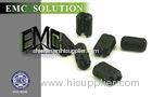 Black Plastic Enclosed Snap On Ferrite Cores For 19mm AC Power Cords