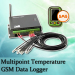 Multipoint Temperature GSM Data Logging