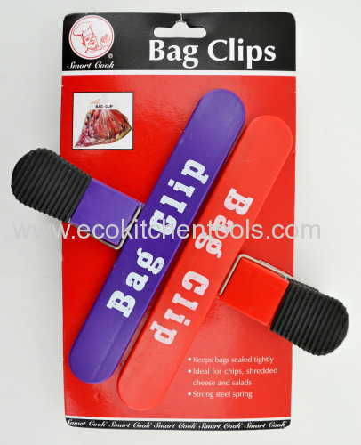 2 Pk Bag Clips (w/soft grip)  
