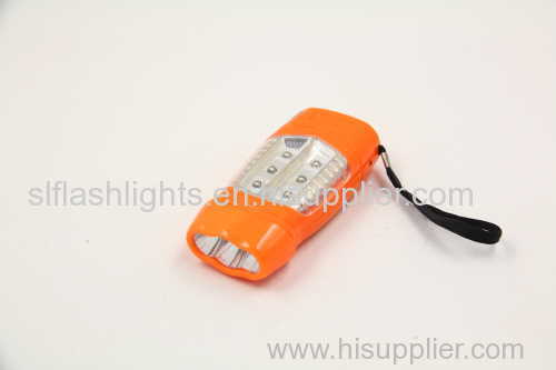 Plastic 3 LED high light rechargeable lamp