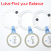 2015 new hot selling lokai find your balance sports dead sea bracelet with logo