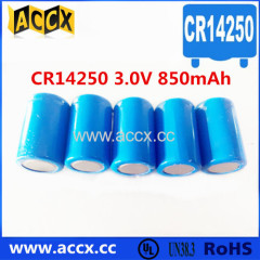 CR14250 850mAh 3.0v meter battery LiMnO2 batteries