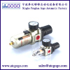 pneumatic air filter pressure regulator high quality smc type 1/4 1/2 with pressure guage copper filter cartridge