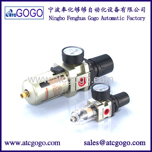 Pneumatic air filter regulator lubricator SMC type FRL Combination with copper filter cartridge