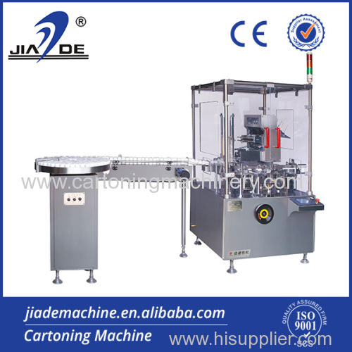 cartoning machine for facial cream