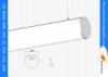 Silver White IP44 2500lm LED Linear Pendant Light 24W For Bar / Linear Ceiling Light