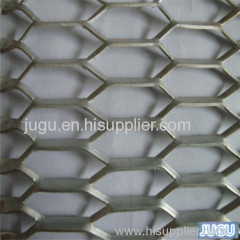 galvanized expandable sheet metal diamond mesh