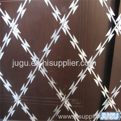 hot dipped galvanized concertina wire fence