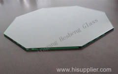 4MM Octagon tempered glass for furniture with CCC certificate