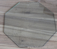 4MM Octagon tempered glass for furniture with CCC certificate