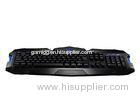 USB 2.0 Membrane Gaming Keyboard , slim backlit keyboard Black or White Color
