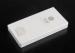 White Universal Portable 5000mAh power bank for smartphones and tablets