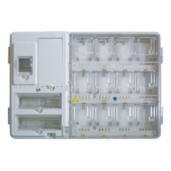 KXTMB-M101 single pahse high performance transparent electric meter box-card type up-down structure