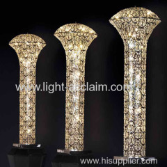 Classical modern decorative lamp carved hollow crystal lamp originality crystal table lamps