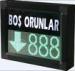 Green / Red Indoor Parking LED Display for Parking Lots Guidance