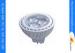 Dimmable LED Spot Light Bulbs 6W 400LM Ra80 With Beam Angle 20 - 45