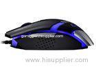 Portable Black Laser Gaming mouse , programmable gaming mouse 5 Buttons and 1 CPI button