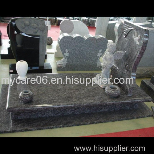 Granite stone headstone tombstone