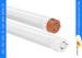 6000K LED T8 Tube Light 18w 4ft Dekra-ce Standarded For Warehous / Factory / Hospital