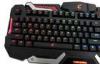 Yellow , Red LED backlit mechanical gaming keyboard With Original Cherry Switch