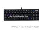 Customizable Programmable Mechanical Gaming Keyboard with usb port , 104 keys