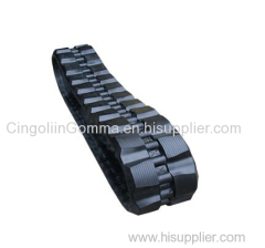 GTW Terex dozer rubber track for TC37 TC35