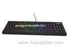 Anti static durable cherry mx mechanical keyboard for gaming with 7 color LED backlight