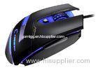 Wired laser gaming mouse USB 2.0 , 5 button gaming mouse with colorful LED light