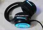 Cool wired stereo gaming headset noise cancelling microphone / blue gaming headphones