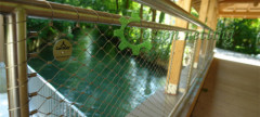 stainless steel rope fence