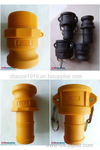 PP camlock coupling or Nylon camlock coupling