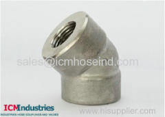 Forged 3000lb stainless steel screw /socket weld pipe fitting