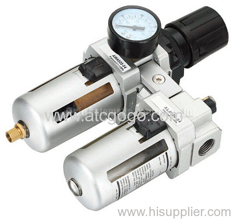 Pneumatic air FRL combination AC2000 1/4 inch Air source treatment filter pressure regulator lubricator