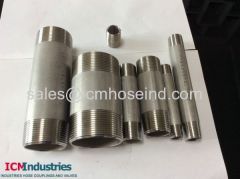 ASTM A733 Stainless steel Pipe Nipple