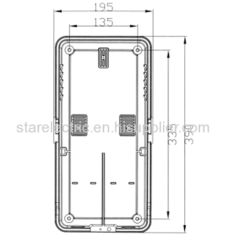 KXTMB-C101/102/103 single pahse high performance transparent electric meter box-card type up-down structure