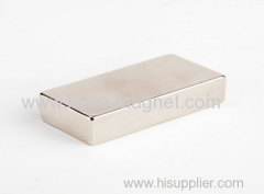 N45 Permanent Block Shape Neodymium Magnets For Electric Motors