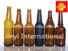 Amber Glass Beer Bottles