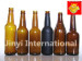 Amber Glass Beer Bottles