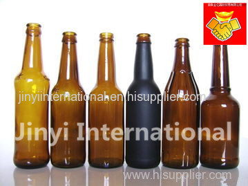 Amber Glass Beer Bottles