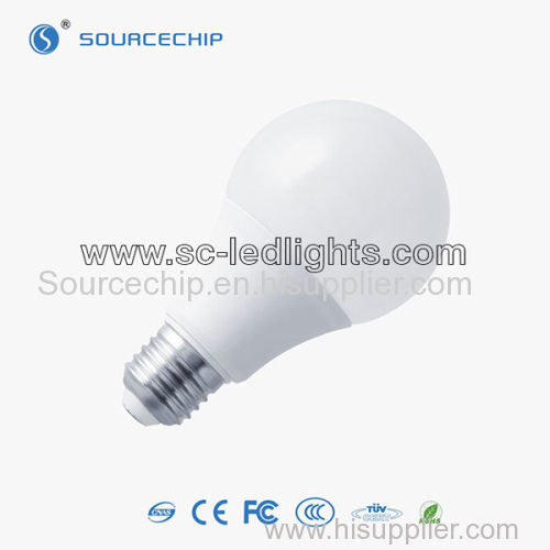 A60 SMD5630 dimmable 5 watt led bulb made in China