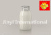 Clear Empty Glass Milk Bottles