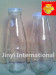 Clear Empty Glass Milk Bottles