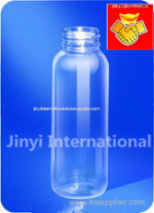 Clear Beverage Glass Bottles